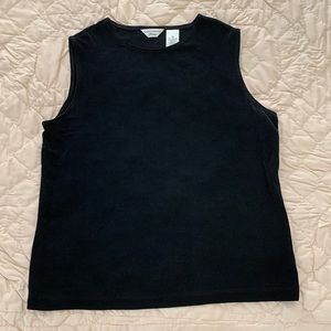 Laura Ashley Women’s Black Tank, Size PS